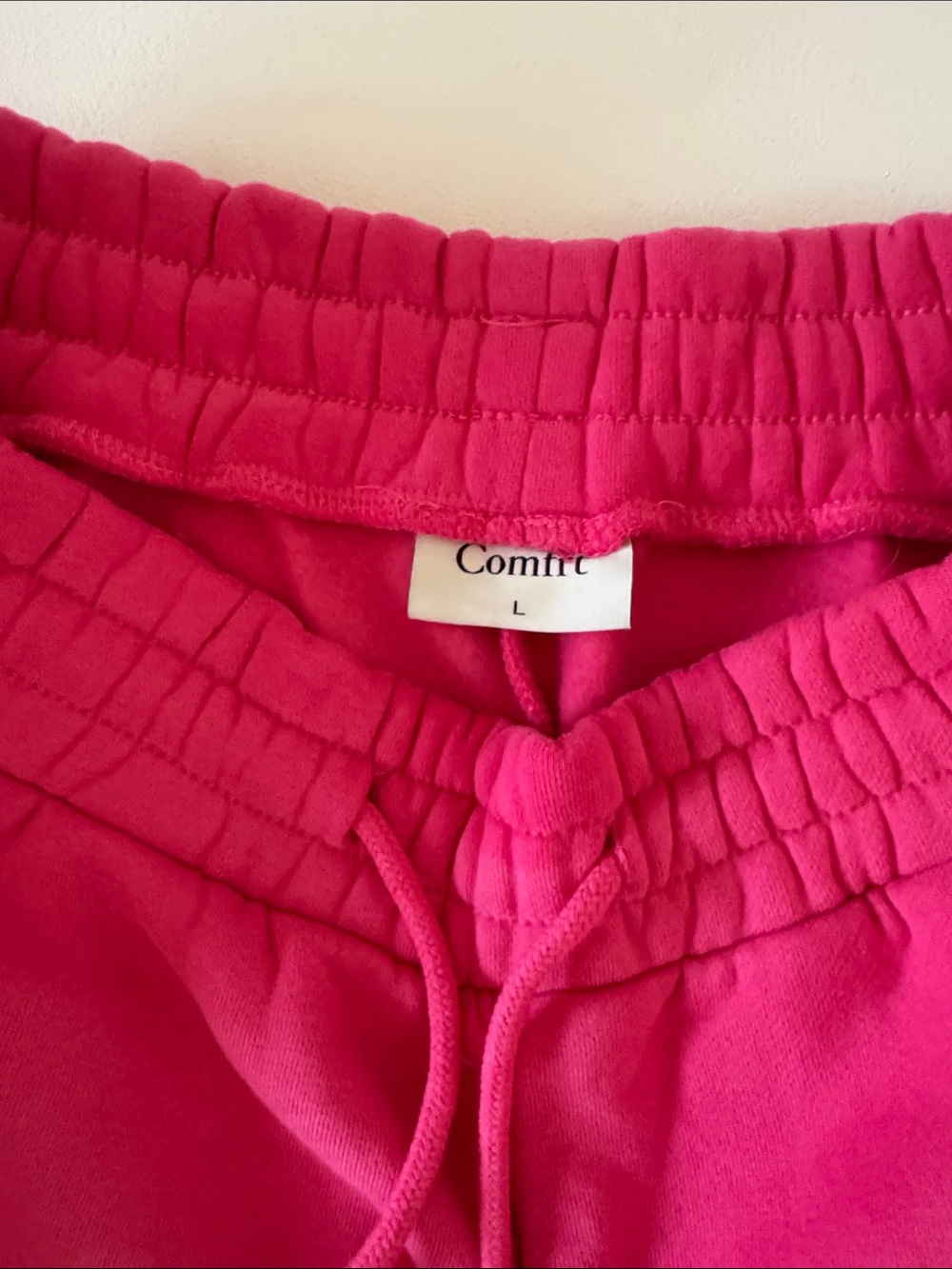 Comfrt Bright Pink Hoodie & Shorts Set - Picture 8 of 9